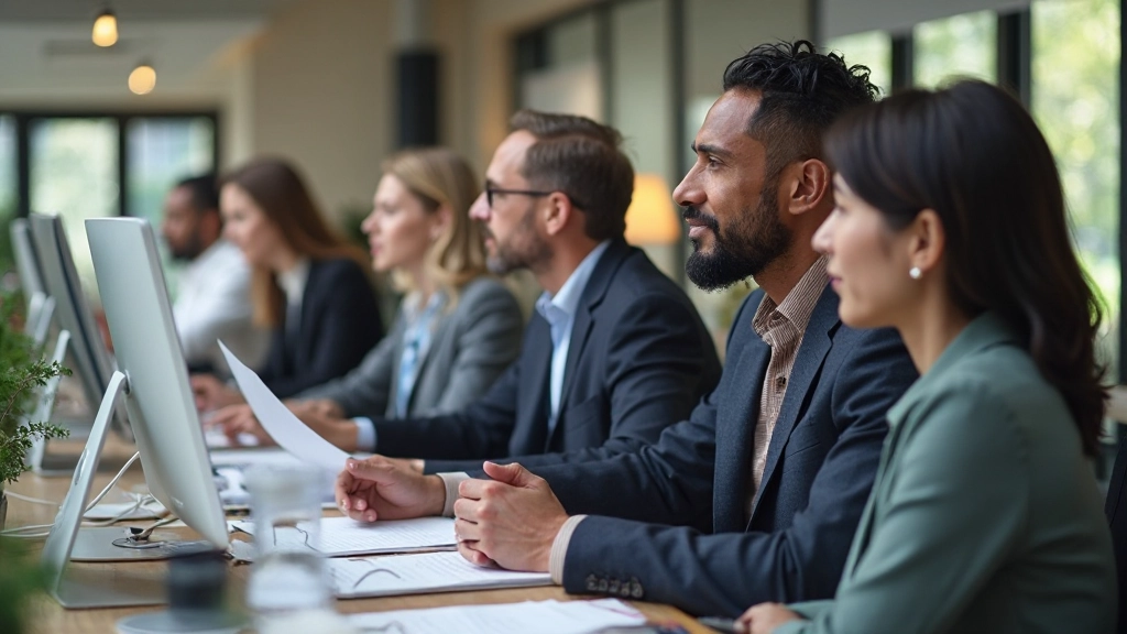 Inclusieve werkplek met diverse medewerkers uit verschillende leeftijden en achtergronden die samenwerken